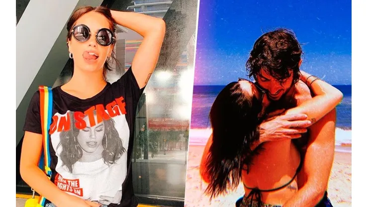 Todos queremos ser él: Lali subió 4 fotos super tiernas con su novio para decirle que lo extraña