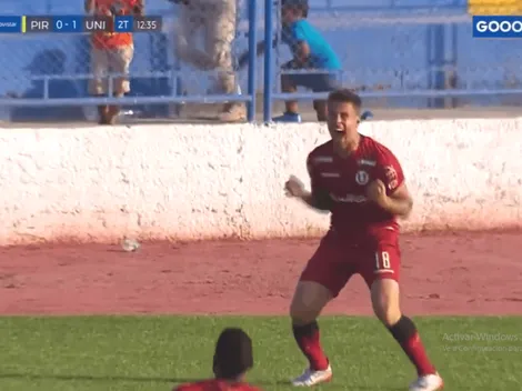 Pase de Vaca y gol de Denis: Universitario consiguió el primero en Olmos