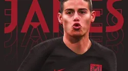 James Rodríguez es nuevo jugador del Atlético de Madrid, dicen en España