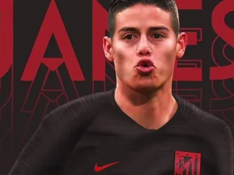 James Rodríguez es nuevo jugador del Atlético de Madrid, dicen en España