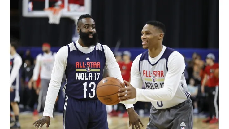 James Harden habló sobre su reencuentro con Russell Westbrook y cómo se adaptará al equipo