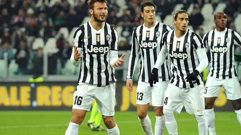 Motta, aún vistiendo los colores de la Juventus.