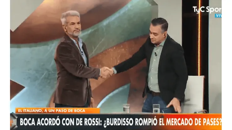 Apostó que si Boca sumaba a De Rossi se iba de No Todo Pasa ¡y lo despidieron en vivo!