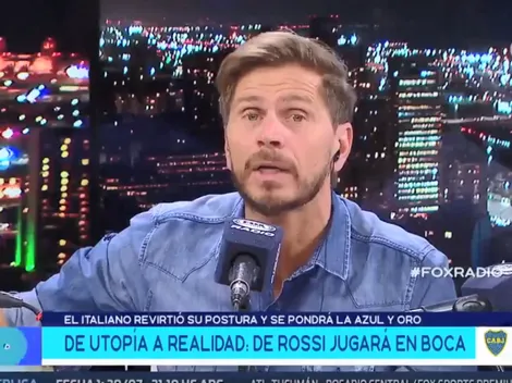 Vignolo recordó a Riquelme, representó a los hinchas de Boca y le pegó a Angelici
