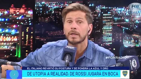 Vignolo recordó a Riquelme, representó a los hinchas de Boca y le pegó a Angelici