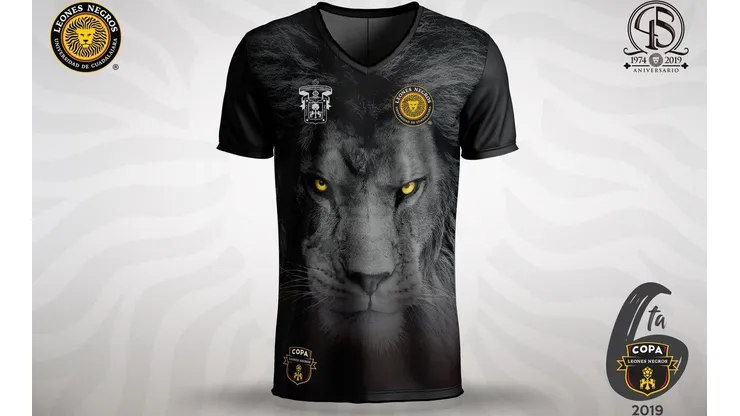 Leones Negros presentó una camiseta especial por su 45° aniversario