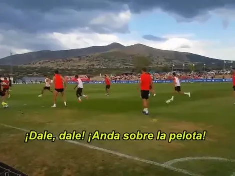 Más intenso que nunca: Simeone volvió loco a Joao Félix en su primer entrenamiento