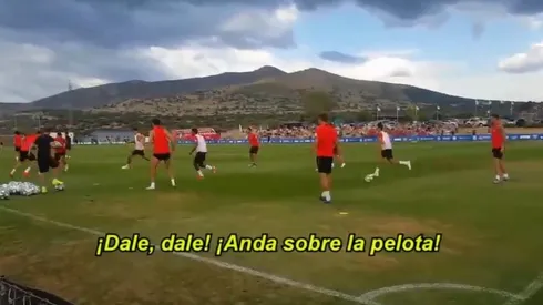 Así fue el primer entrenamiento de Joao Félix.