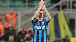 Mauro Icardi con la camiseta de Inter.