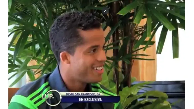 Gio ya manifestaba sus ganas de jugar en América.