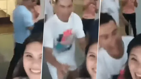 Foto de Cristiano Ronaldo y la chica.