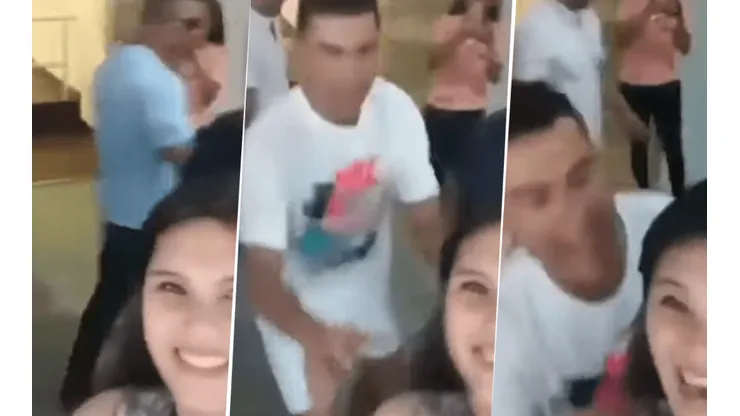 Foto de Cristiano Ronaldo y la chica.