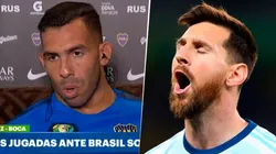 Tévez se comparó con Carlitos.