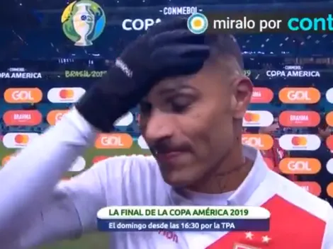 Paolo Guerrero: "Estamos en la final, a descansar y pensar en Brasil"