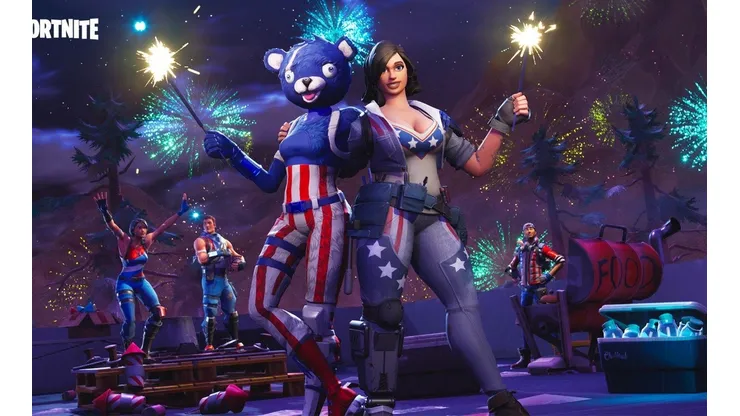 Cómo lanzar fuegos artificiales en la ribera del río - 14 Días de Fortnite