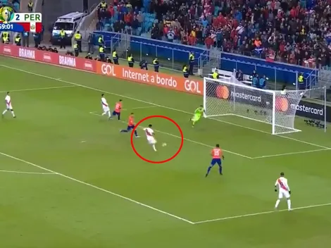 ¡Nooooo! Yotún se comió el gol que aseguraba el pase de Perú a la final