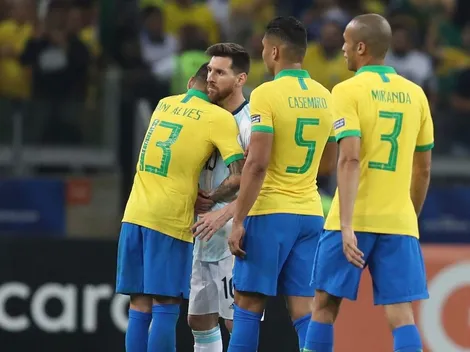 Dani Alves subió una foto con Messi y nos hizo emocionar a todos con su mensaje