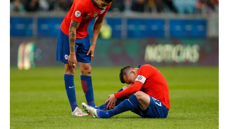 Foto de Gary Medel, volante de Chile.