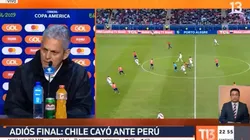 Chile subestimó a Perú y Reinaldo Rueda lo confirmó después del partido