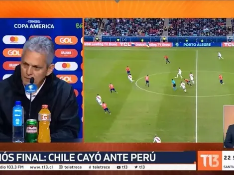 Chile subestimó a Perú y Reinaldo Rueda lo confirmó después del partido