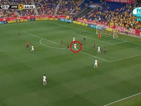 Loco de la cabeza: Boca se lo empató al América gracias a una pincelada de Zárate