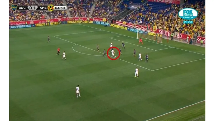 Gol de Zárate.