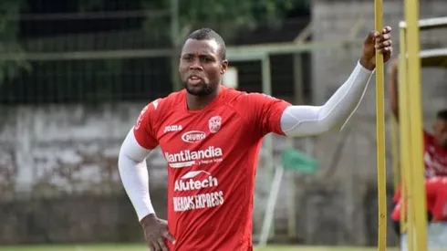 Yustin Arboleda, jugador del Marathon de Honduras.