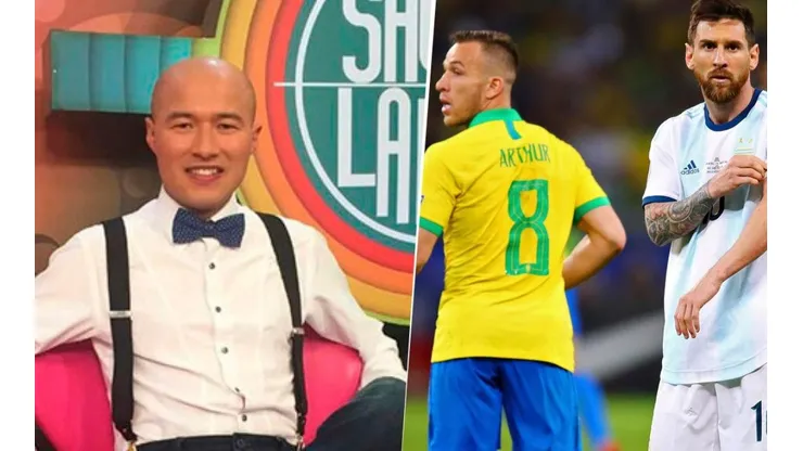 El 'Patrón' Bermúdez estalló viendo Brasil-Argentina: "Nosotros lo vemos en casa"