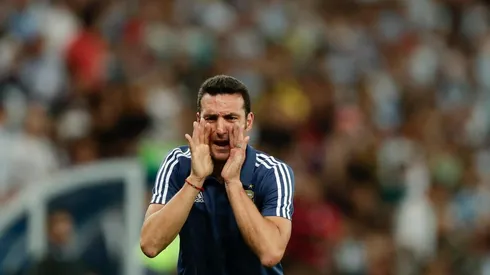 Foto de Lionel Scaloni, entrenador de Argentina.