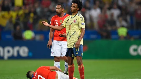 Cuadrado aceptó la derrota, pero no ocultó su malestar con Chile y la organización del torneo