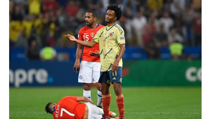 Cuadrado aceptó la derrota, pero no ocultó su malestar con Chile y la organización del torneo