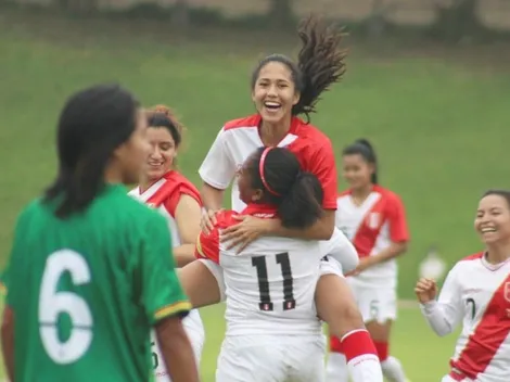Arrancamos bien el sábado: la Selección Femenina goleó 4 - 0 a Bolivia