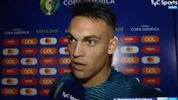 Lautaro Martínez, el hombre más destacado del juego.