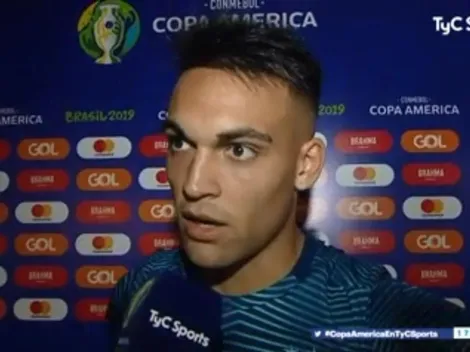 La revelación de Lautaro Martínez: "El gol me lo imaginé antes de hacerlo"
