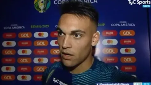 Lautaro Martínez, el hombre más destacado del juego.