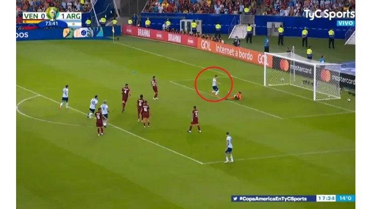 El gol de Giovani Lo Celso.