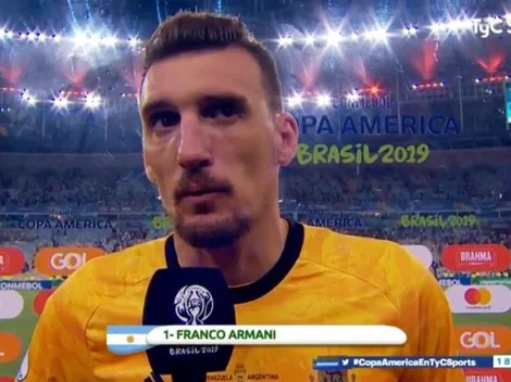 Armani, en modo Dios tras romperla ante Venezuela: "Estoy para brindarle seguridad al equipo"