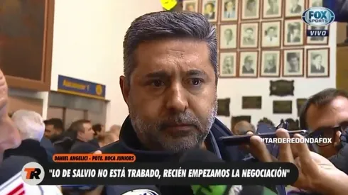 Daniel Angelici fue realmente contundente.