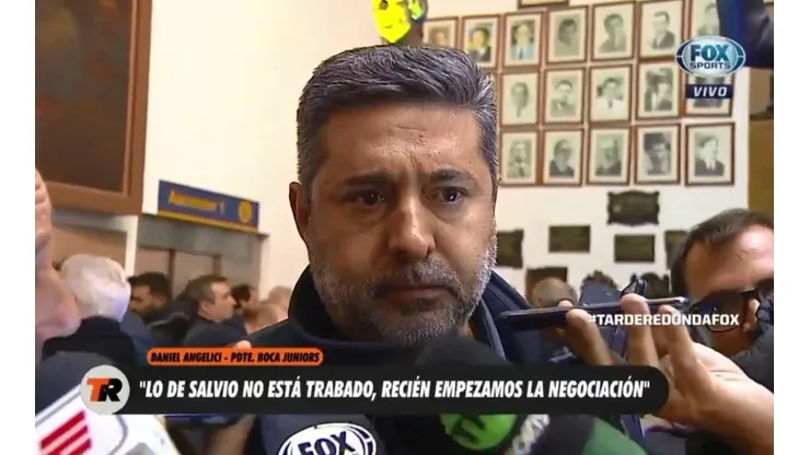 Daniel Angelici fue realmente contundente.