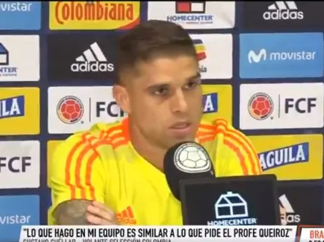 Gustavo Cuéllar sería titular ante Paraguay y contó qué le pide Queiroz