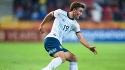 Pedro De la Vega en la Selección Argentina Sub 20.