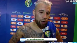 Otamendi habló después de hacer el penal contra Paraguay rindiéndose a los pies de Franco Armani