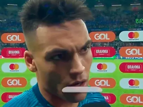 Lo dijo él: Scaloni lo sacó, pero Lautaro Martínez estaba para seguir