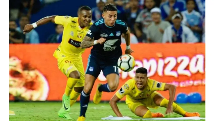 Barcelona de Ecuador vs. Emelec por su partido amistoso.