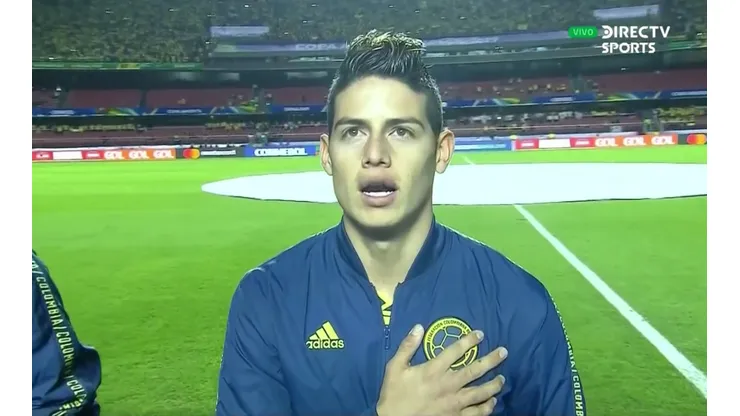 Conmovedor: Así se escuchó el himno de Colombia en el Morumbí