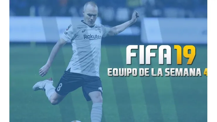FIFA 19: Andrés Iniesta regresa en el Equipo de la Semana 40