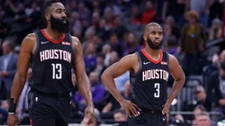 Se odian: Chris Paul y James Harden no se respetan y uno saldría del equipo en verano