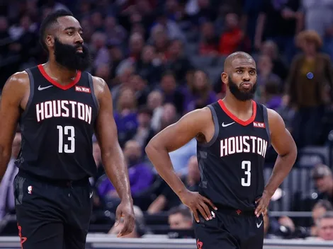 Se odian: Chris Paul y James Harden no se respetan y uno saldría del equipo en verano