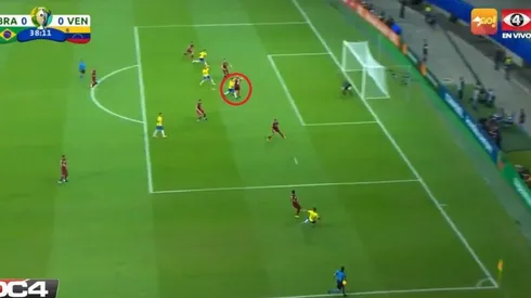 La infracción de Roberto Firmino.