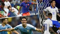 Copa América: Colombia y Uruguay los mejores, Brasil y Chile golean, Argentina desaparecida